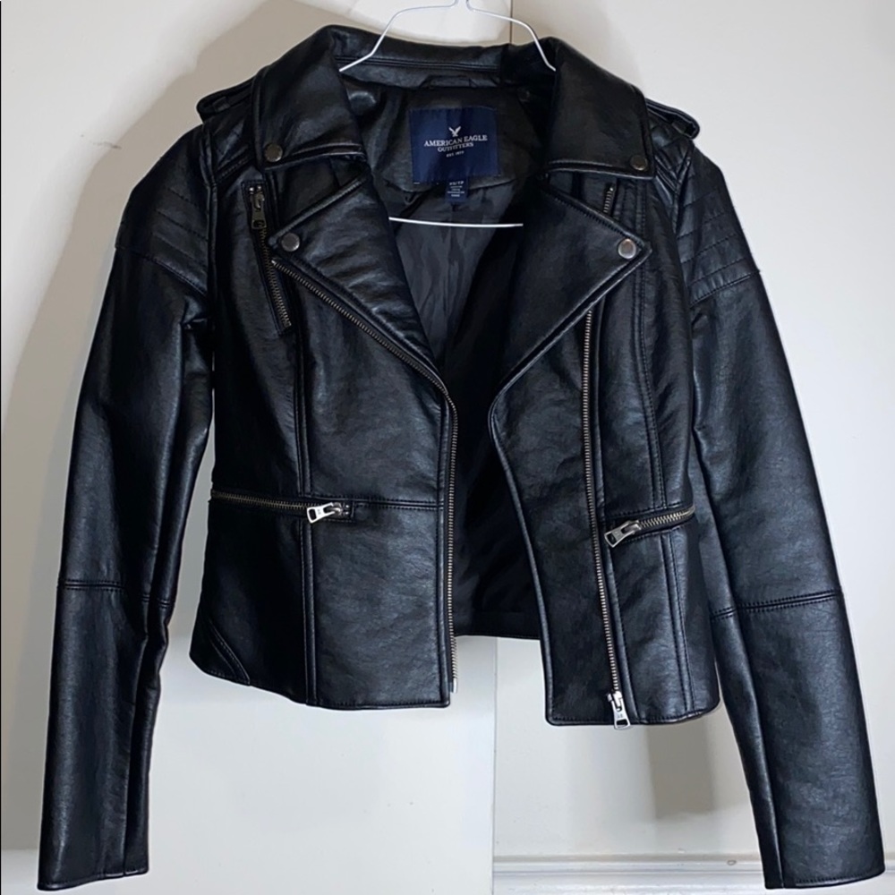 American Eagle Leather Jacket
